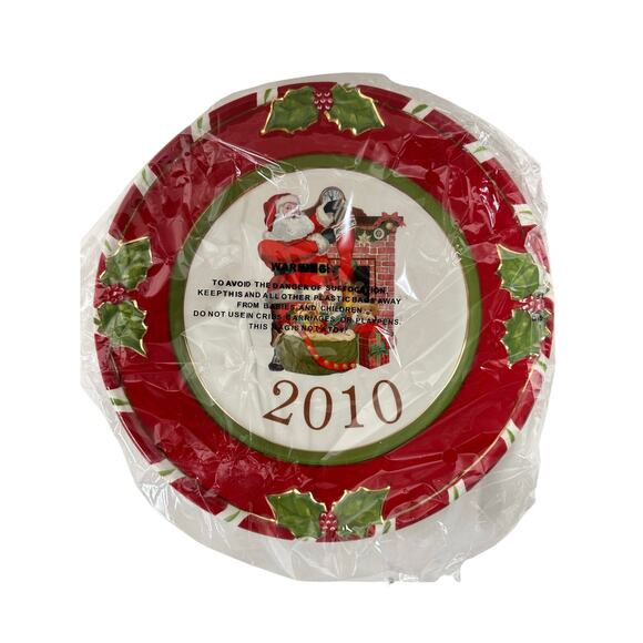 Christopher Radko “Letters to Santa” 2010 Collectors Plate 1135 of 1500-NEW! - Picture 5 of 8